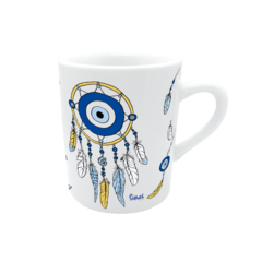 Caneca Pequena 120ml - Olho Grego Filtro dos Sonhos - comprar online