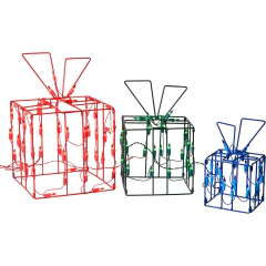 Caixinhas Tridimensionais - 100 lâmpadas nas cores vermelha, verde e azul - comprar online