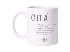 CANECA CILINDRICA 330ML - NATURALS CHÁ