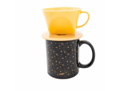 CANECA CILINDRICA COM COADOR - MEU ESPACO - comprar online