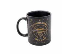 CANECA CILINDRICA COM COADOR - MEU ESPACO - Maga's Store