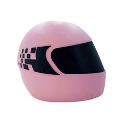 Luminária Capacete Rosa