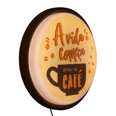 Luminária de Parede Sign Coffe na internet