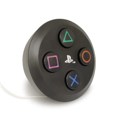 Luminária botão Playstation Preta