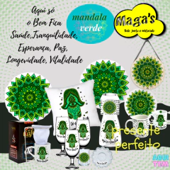 Mandala Verde - Vitrine Virtual