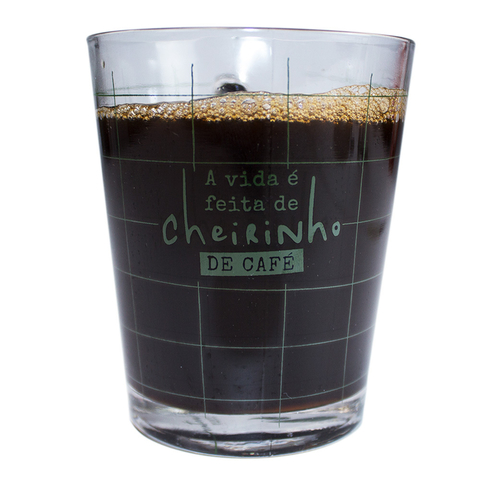 Caneca de Vidro Basic 310ml - Naturals Cheirinho de Café 37613
