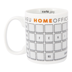 Caneca Cilíndrica Branca - The Boss - comprar online