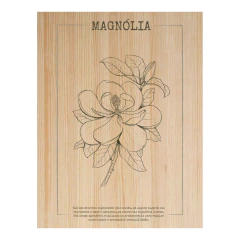Quadro Decorativo 21x30 - Naturals Magnólia 37807
