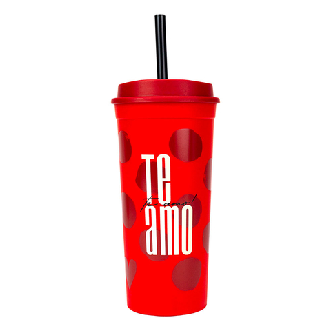 Copo Canudo Slim - Bons Desejos Te Amo