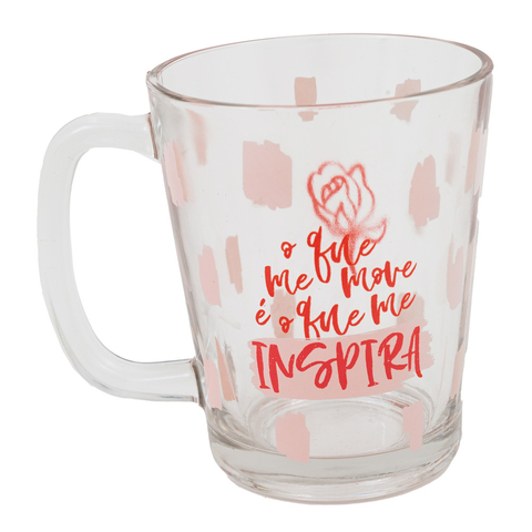 Caneca de Vidro Basic 310ml - Self Love 37713
