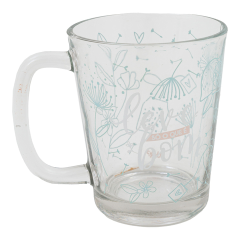 Caneca de Vidro Basic 310ml - Leve Só o Que é Bom 37714