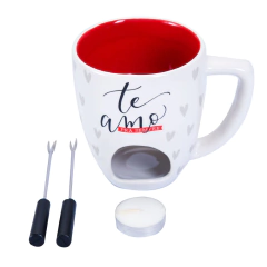 Caneca Fondue - Te Amo - comprar online