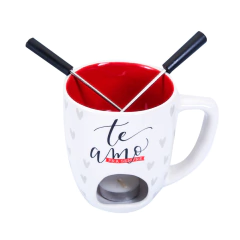 Caneca Fondue - Te Amo na internet
