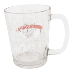 Caneca de Vidro Basic 310ml - Sobre.Voar 37532 na internet