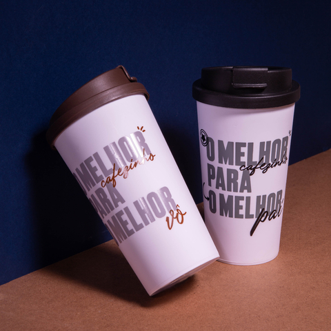 Copo Viagem Style 500ml - O Melhor Pai