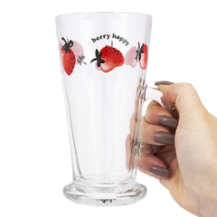 Caneca Capuccino - Amor de Morango - comprar online