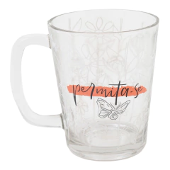 Caneca de Vidro Basic 310ml - Sobre.Voar 37532 - comprar online