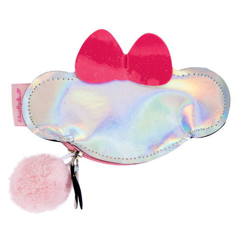 Niqueleira Pompom Holográfica - Sempre Lilica