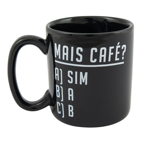 Caneca Cilíndrica - Mais Café