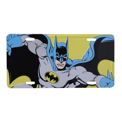 Placa Carro Alumínio Batman