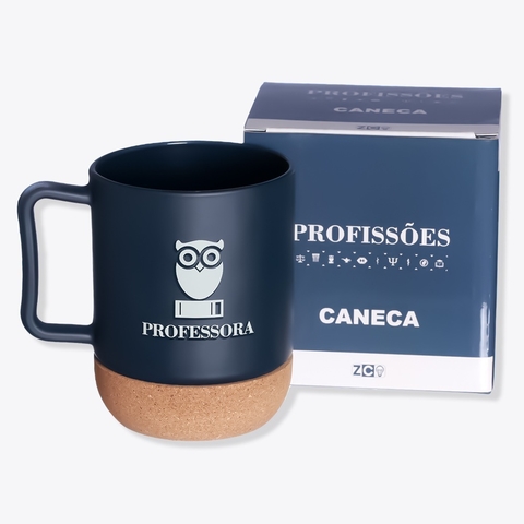 Caneca Corky 350ml Profissão - Professora