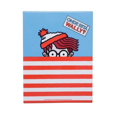 Placa Metal 20x26 - Onde está Wally?