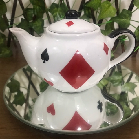 Bule Alice nos País das Maravilhas Cartas