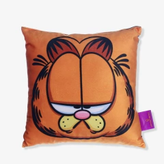Almofada Fibra de Veludo - Garfield Me Levanto