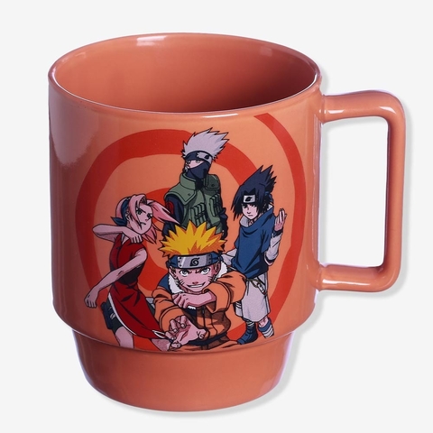 Caneca Tina 400ml - Naruto Equipe 7