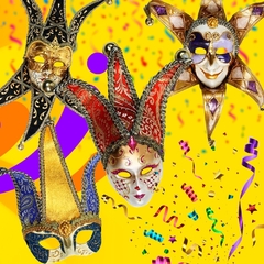 Máscaras Venezianas - Vitrine Virtual - comprar online