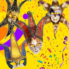 Máscaras Venezianas - Vitrine Virtual - comprar online