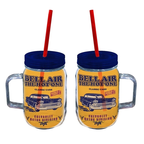 Copo Jarra Acrilico Gm Bel Air Double Light Amarelo 40347