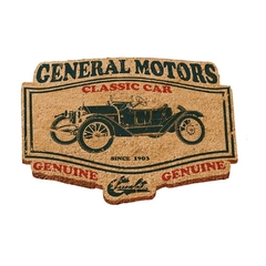 Capacho Fibra Coco/Pvc Gm Jalopy General Motors