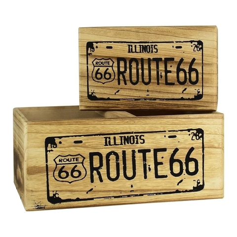 Jogo C/2 Caixas Route 66 YC-70