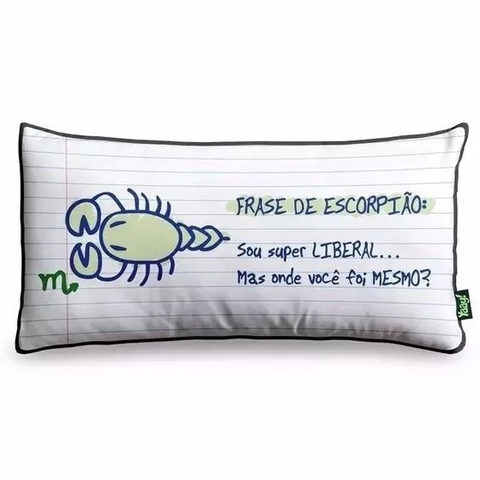 Almofada Palito - Signo Escorpião