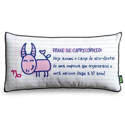 Almofada Palito - Signo Capricórnio
