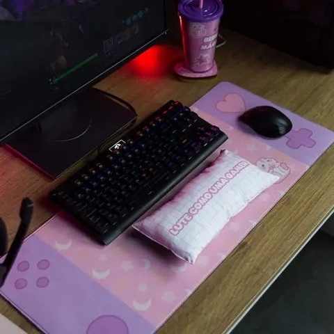 Mega Mouse Pad Com Almofada de Pulso - Gamer Girl 33516