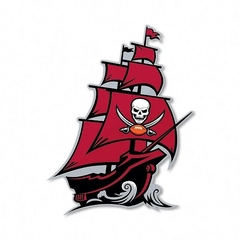 Placa Decorativa Licenciada NFL - Tampa Bay Buccaneers Navio - comprar online