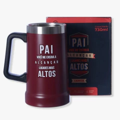 CANECAO TÉRMICO 730ML PAI VOCÊ ME ENSINA