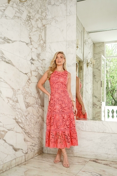 Vestido Analú Coral na internet