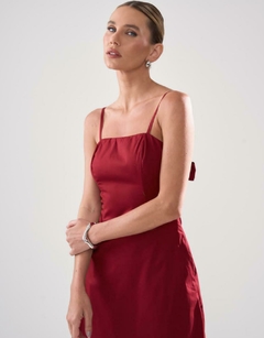Vestido Raiany Vinho - comprar online