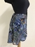 Saia Estampa azul - comprar online