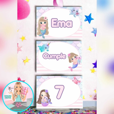 1 Cartel de bienvenida personalizados 93x29.5 cm - COMPRA MINIMA 1 UNIDAD - comprar online