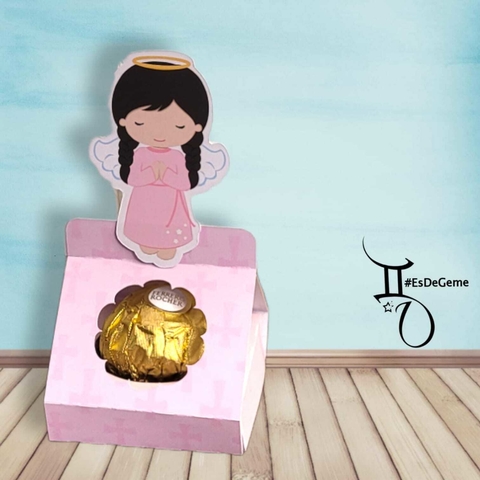 1 porta Ferrero personalizado (NO INCLUYE FERRERO) (9x5.2x5.2cm) / COMPRA MINIMA 20 UNIDADES IGUALES - comprar online