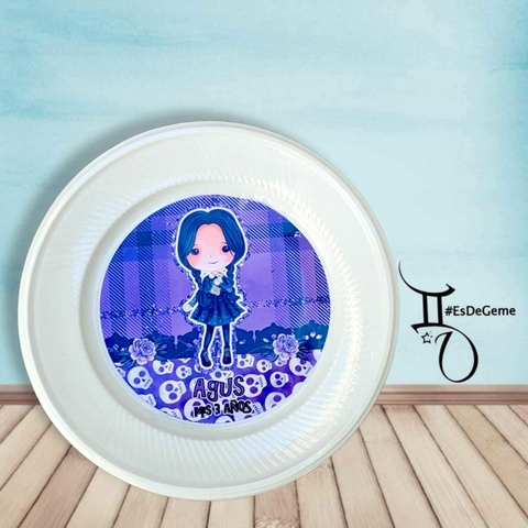 1 Plato Descartable Personalizado - 22 cm - Compra Minima 10 unidades iguales - comprar online