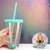 1 Vaso PLASTICOS con Luz (475cc) MINIMO 10 UNIDADES IGUALES - Es de geme