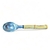 Colher sorvete inox cabo bambu natural / Talher na internet