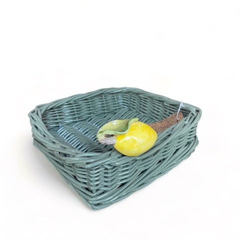 Porta Guardanapo P Verde Musgo Limão Siciliano