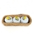 Cesta Junco Natural com 3 potes com Limão Porcelana