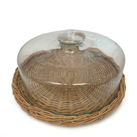 Boleira Vidro com Fibra Natural